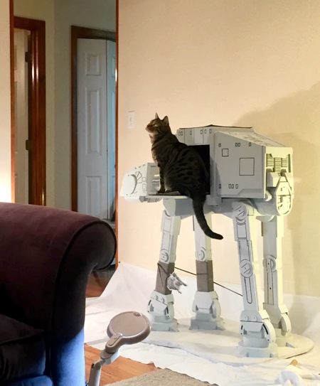 Whitney Fabre AT-AT Walker Cat House