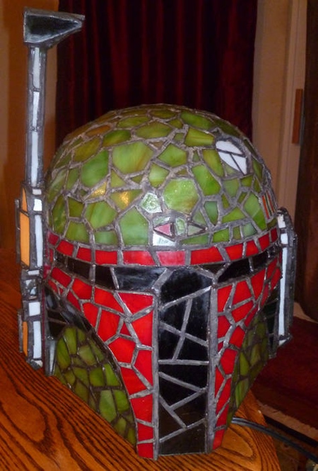 Stained Glass Boba Fett