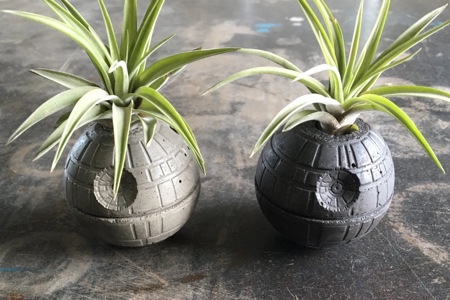 Death Star Planters