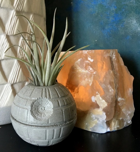 Death Star Plant Holder