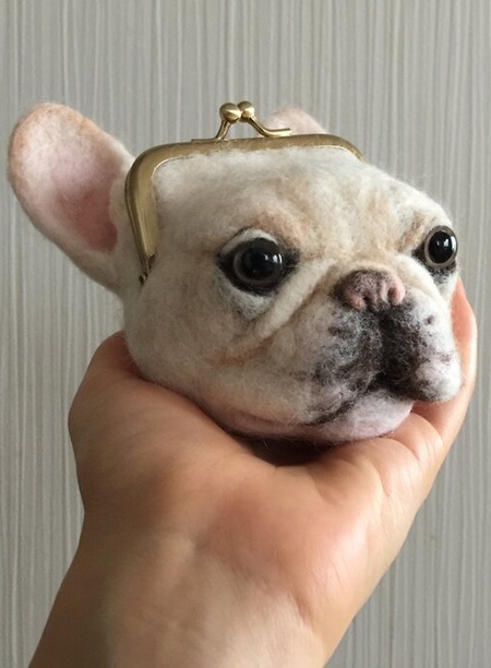 Bulldog Coin Purse