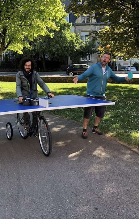 Benedetto Bufalino Ping Pong Bicycle