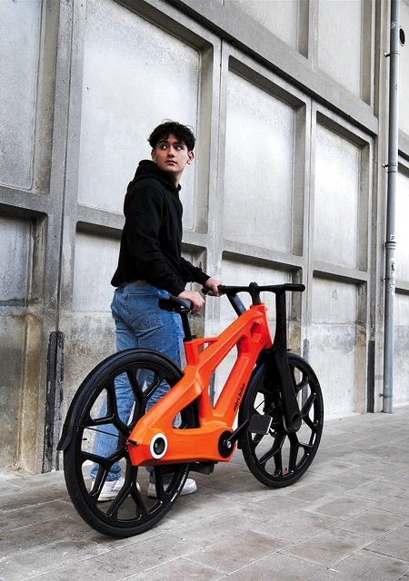 Bike Made of Plastic