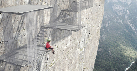 Rock Climbing Balconies