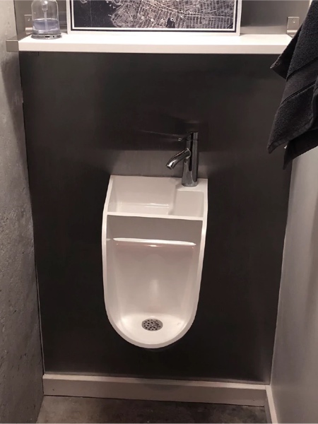 Sink with Urinal