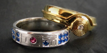 Star Wars Wedding Rings