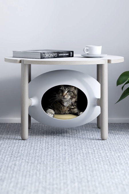 Cat Igloo Coffee Table