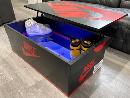 Nike Shoes Box Coffee Table