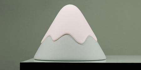 Snow Mountain Lamp