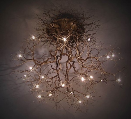 Tree Root Chandelier