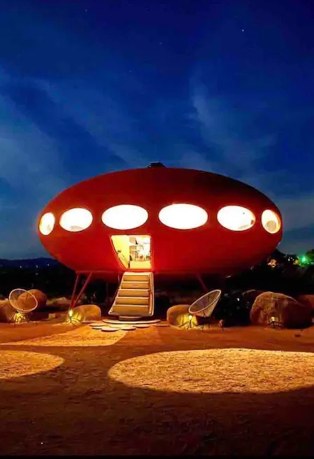 UFO House on Airbnb