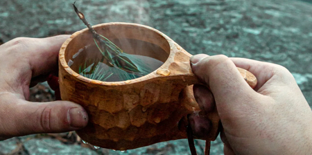 Wooden Mug