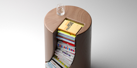 Bookshelf Side Table