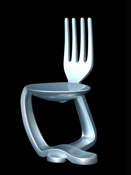 Fork and Spoon Chair