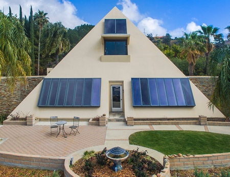House Shaped like a Pyramid