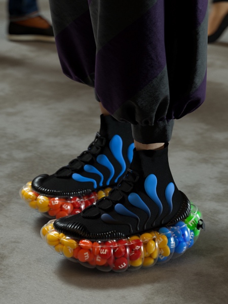 Black M&M Candy Shoe Charm –