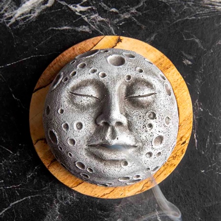 Moon Face Perfume Burner