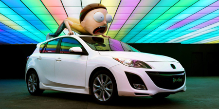 Rick and Morty Car