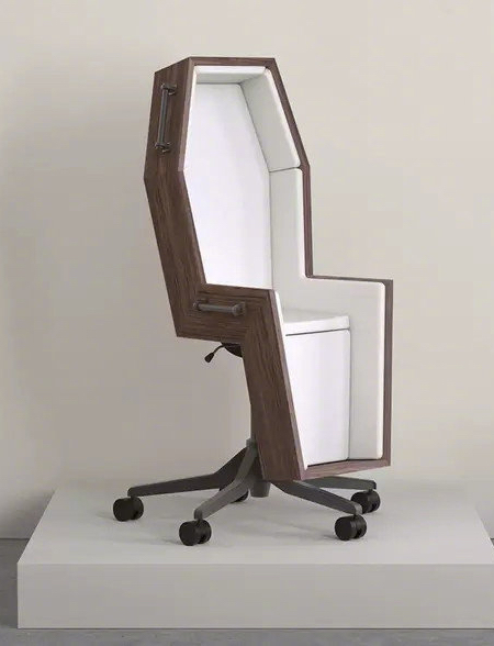 Coffin Shaped Office Chair