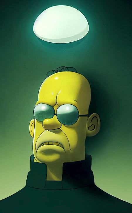 Homer Simpson Neo