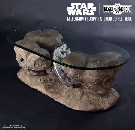 Millennium Falcon Asteroid Table