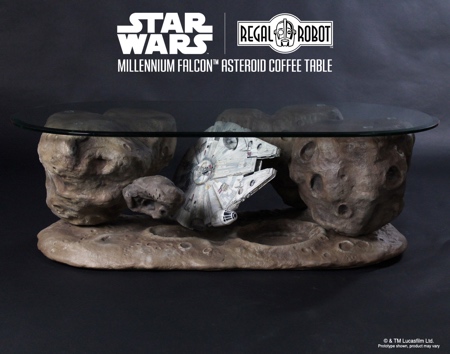 Millennium Falcon Asteroid Field Table