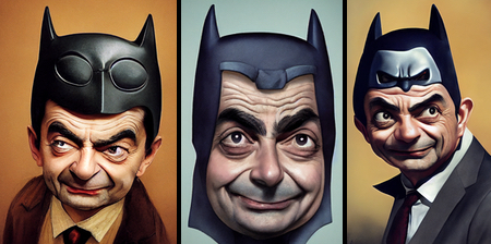 Mr. Bean as Batman
