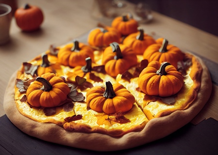 Pumpkin Pizzas