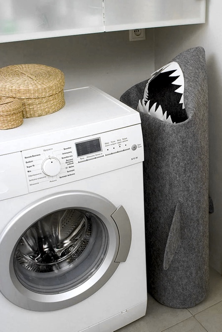 Shark Laundry Hamper