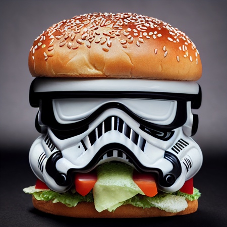 Star Wars Stormtrooper Burger