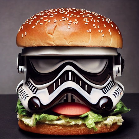 Stormtrooper Cheeseburger