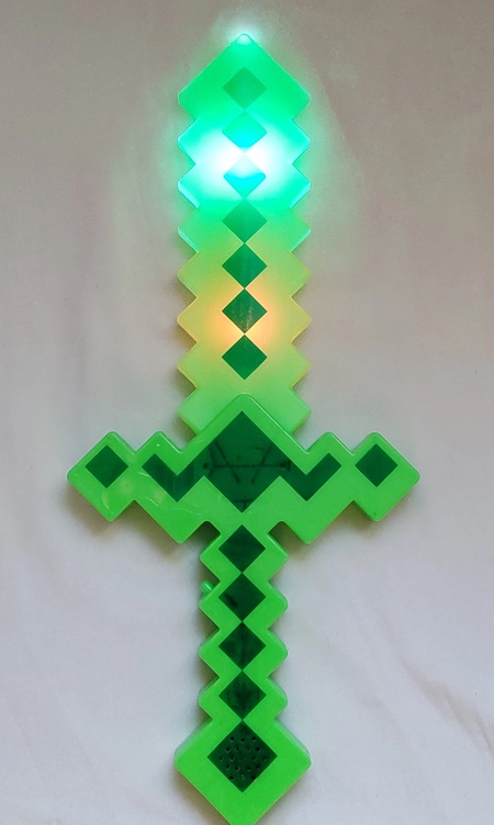 Light Up 8-Bit Pixel Sword
