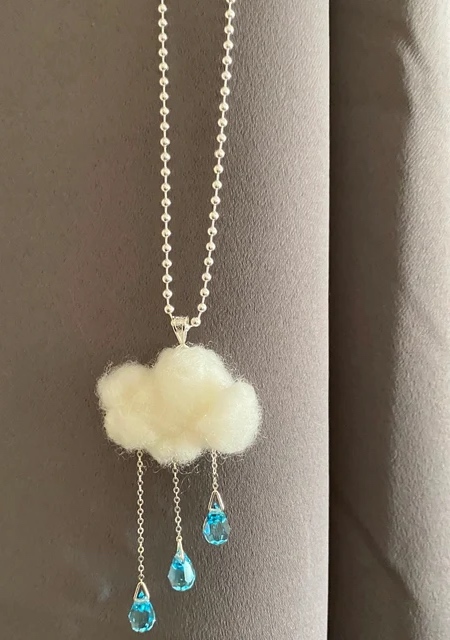 Cloud Inspired Necklace