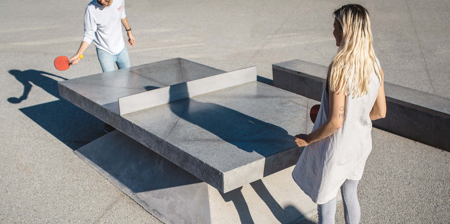 Concrete Ping Pong Table