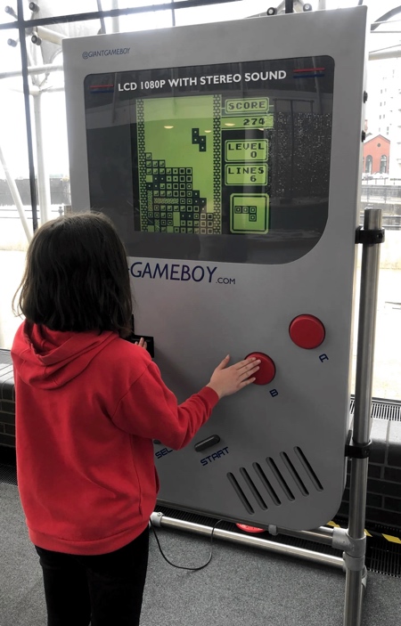 Giant Nintendo Game Boy