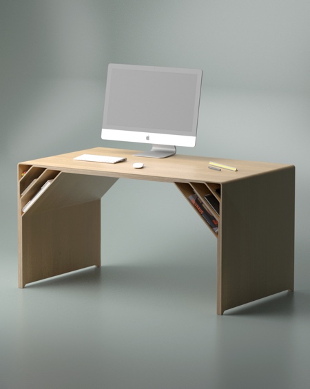 NOOK Corner Storage Desk