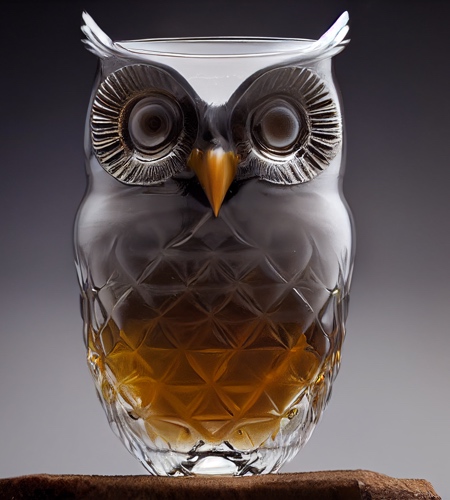 Owl Glassware