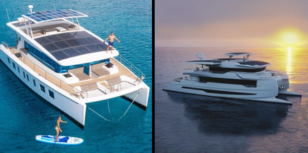 Solar Powered Yacht