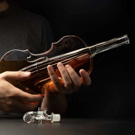 Violin Shaped Decanter
