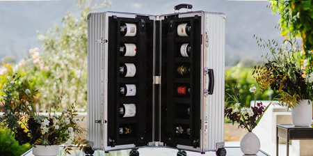 Wine Bottles Travel Case