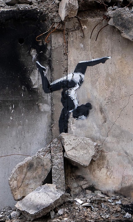 Banksy Artwork in Ukraine