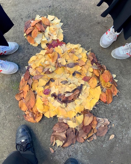 Fallen Leaves Art