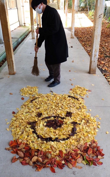 Hirotaka Hamasaki Fallen Leaf Art