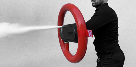 Round Fire Extinguisher