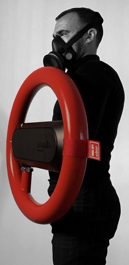 Wheel Fire Extinguisher