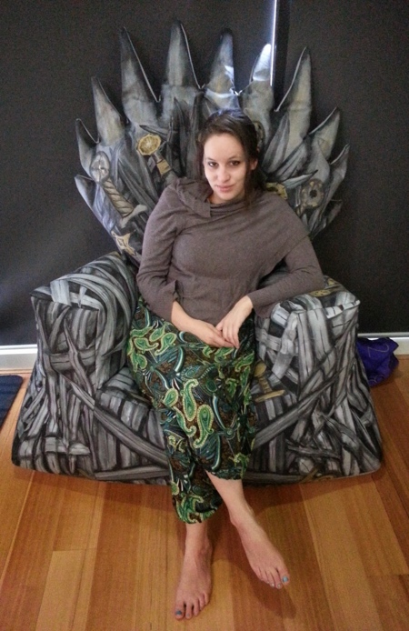 Iron Throne Bean Bag