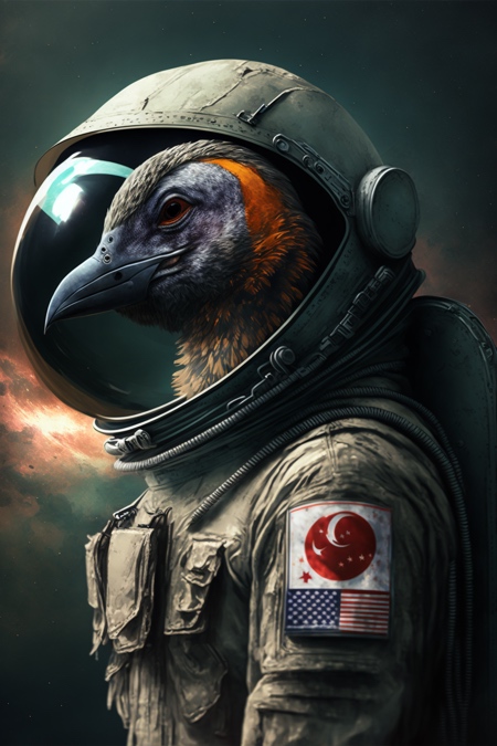 Turkey Astronaut