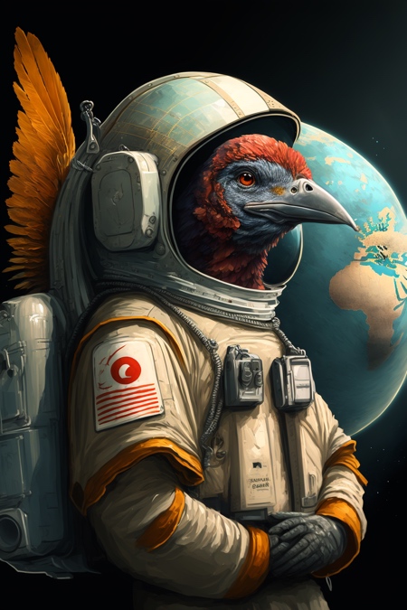 Toxel Turkey Astronauts