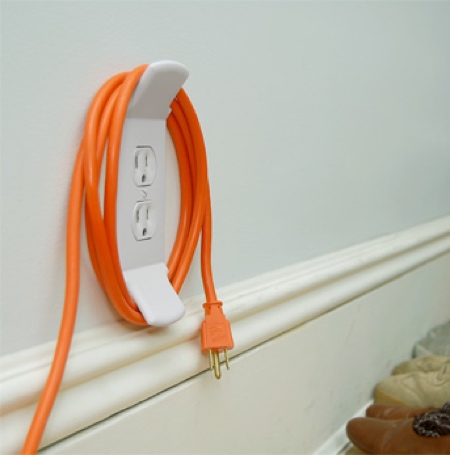 Power Cord Wall Cleat