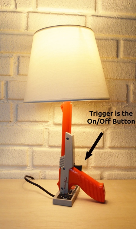 Zapper Gun Lamp